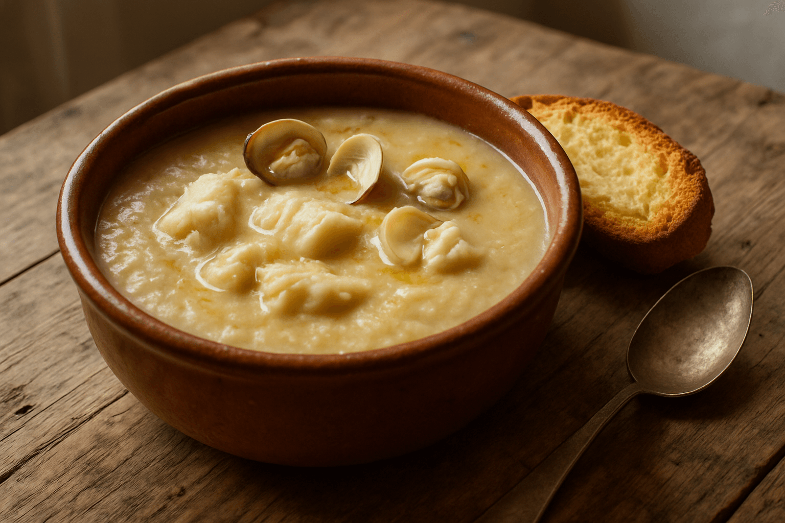 Sopa de bacalao de la abuela