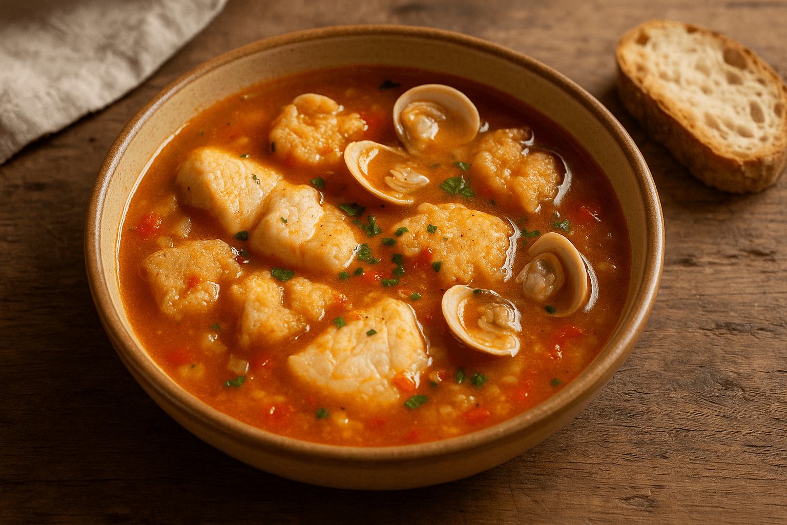 Sopa de pimentón de la abuela