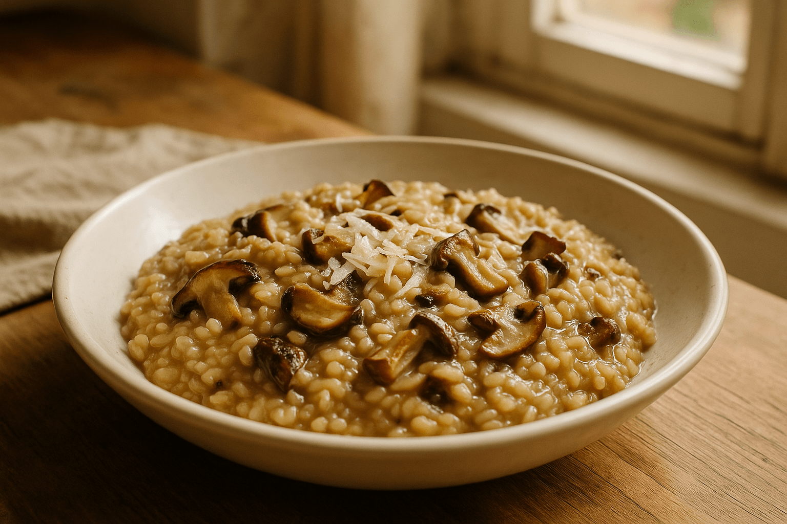 Risotto de setas